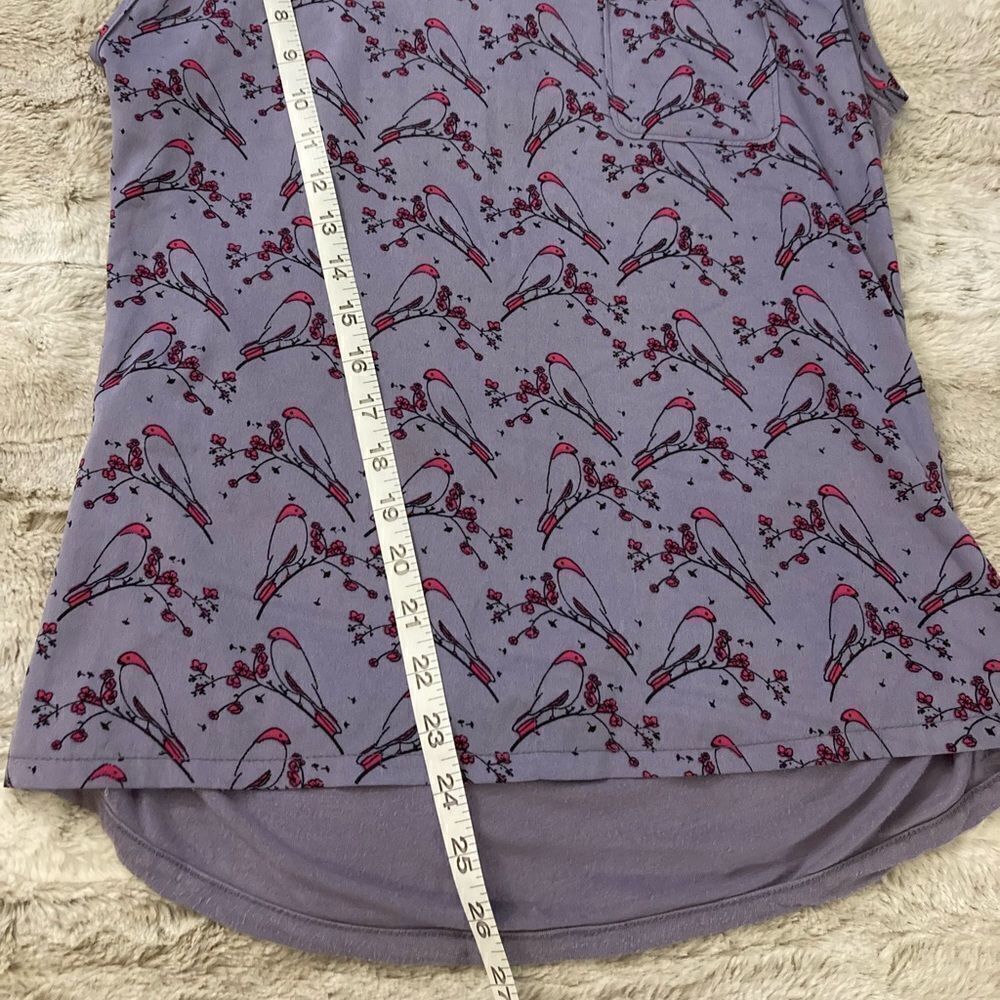 : : Gap Bird Print Blouse Top : : - Picture 8 of 12
